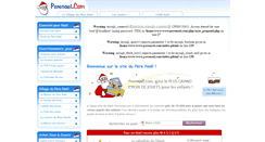 Desktop Screenshot of perenoel.com