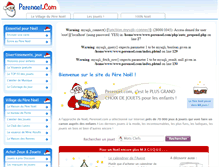 Tablet Screenshot of perenoel.com